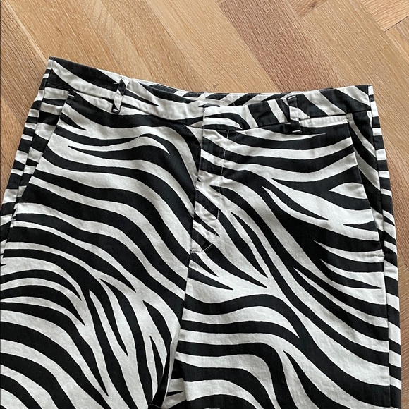 Nili Lotan zebra pants size 10 - Picture 2 of 6